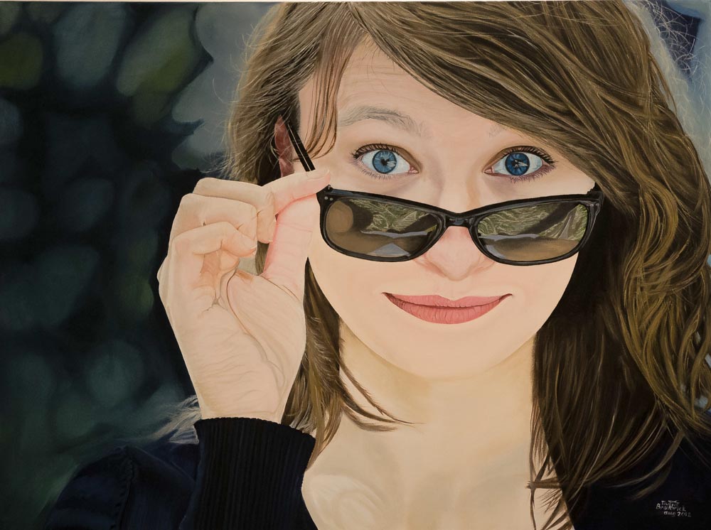 Masha, 30&quotx40", oil on canvas – Unavailable